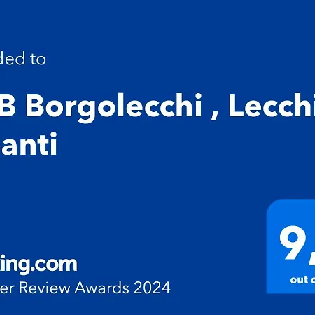 Borgolecchi , Lecchi In Chianti Couette-café 4*